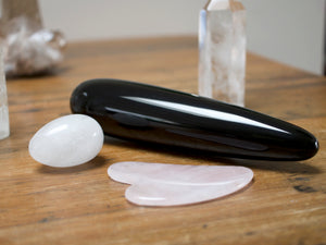 Crystal Sex Toy Quartz Crystal Vagina Egg 
