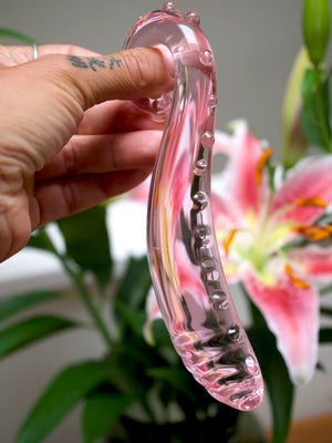 Pink Glass Sex Toy New Zealand 