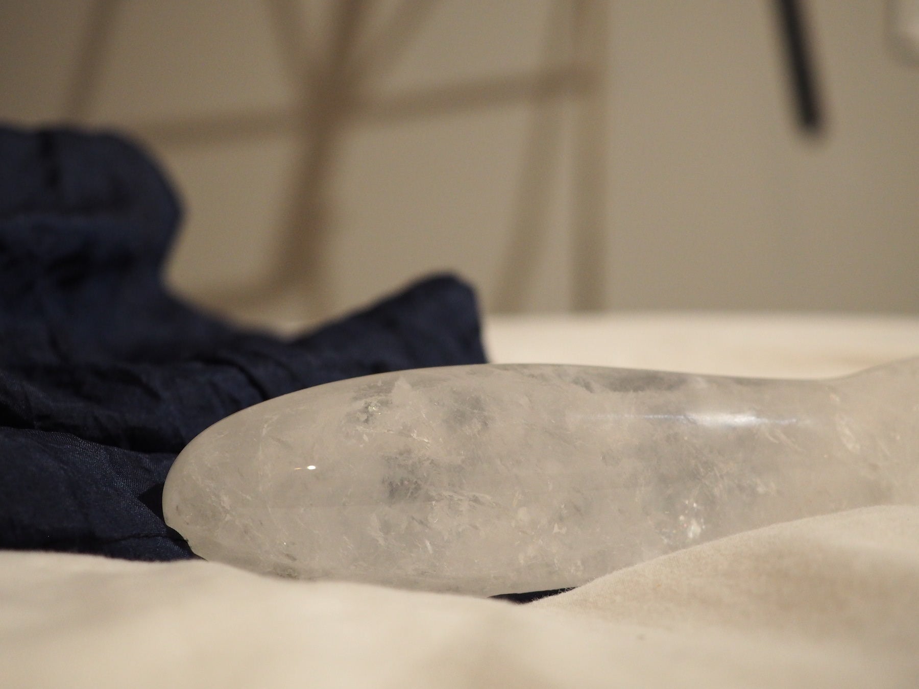 Clear Quartz Yoni Wand 